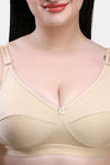 Maroon Clothing Single Layered Non Wired Full Coverage Sag Lift Bra (Pack of 2) - Multicolor — thumbnail 5